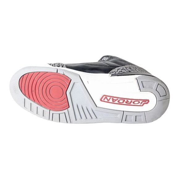 NIKE Air Jordan 3 Retro 'Black Cement' Sneakers Size 6Y/W7.5 - Picture 6 of 7